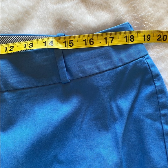 Talbots woman’s sky Blue cropped Pants sz 16w CURVY - Picture 5 of 10